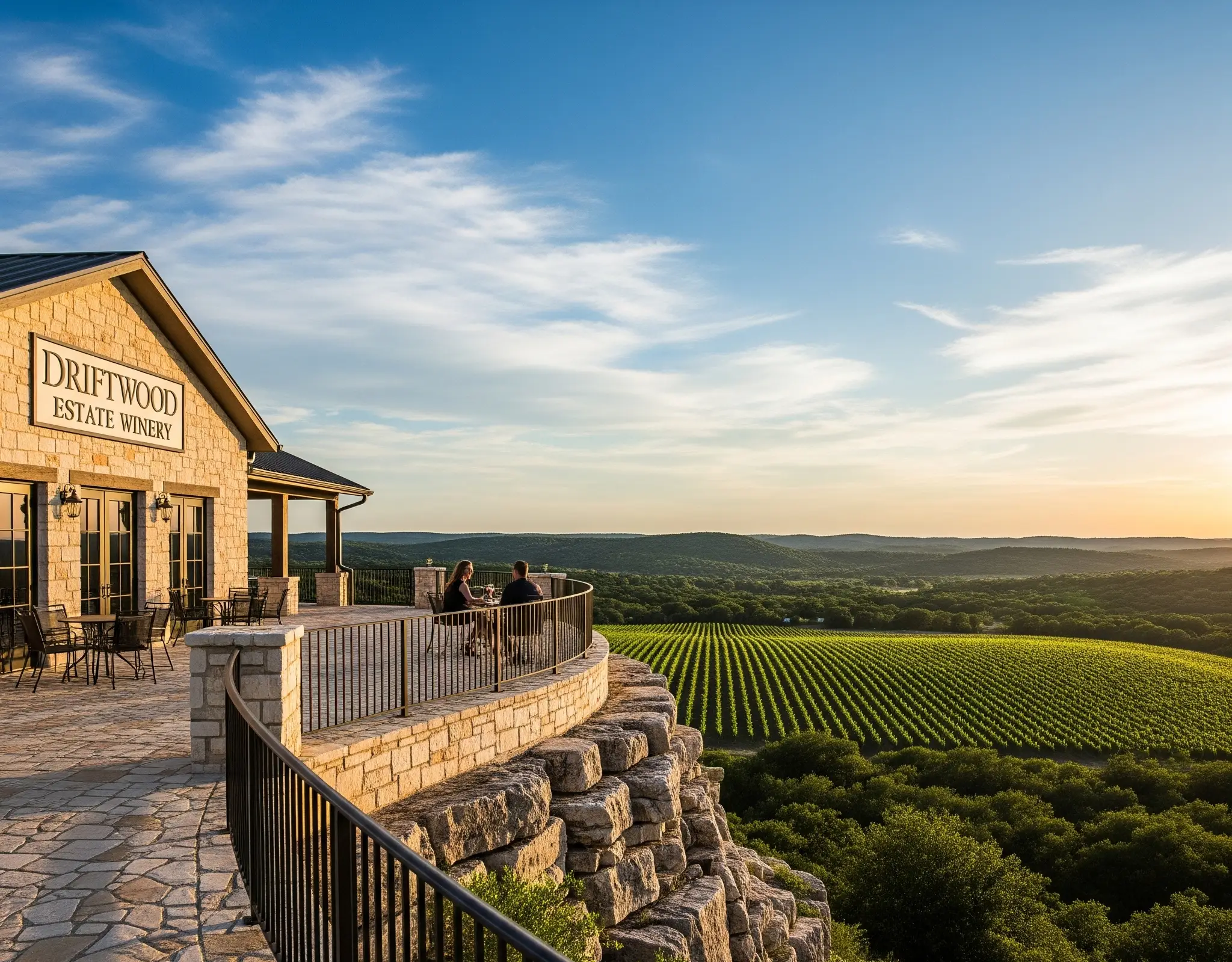 A Beautiful Shot Of The Scenic Landscape Or A Recognizable Feature Within The Driftwood Area